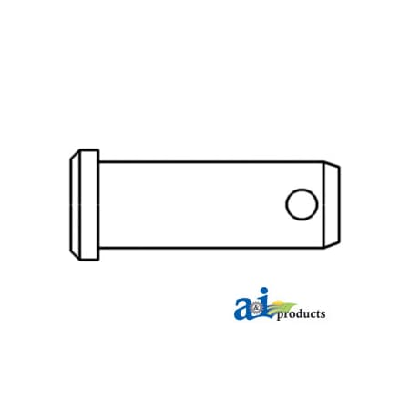 A & I Products Clevis Pin 3" x5" x1" A-195397M1